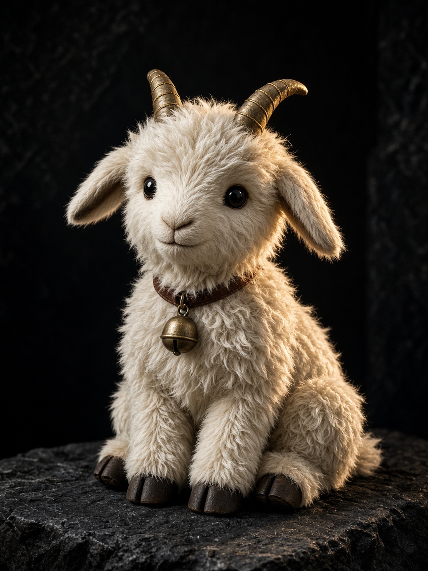 Boneka Plushie Goat (GOAT188 Mascot Edition)