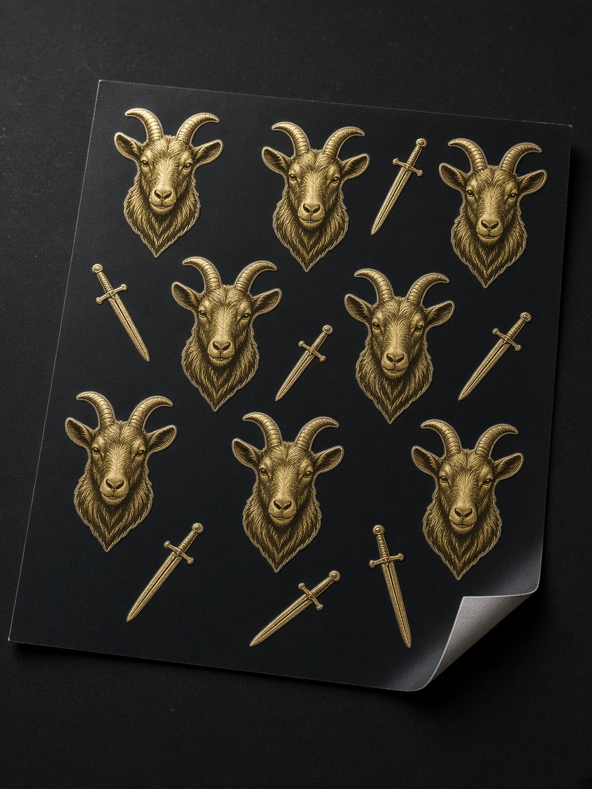 Paket Stiker Serba Goat